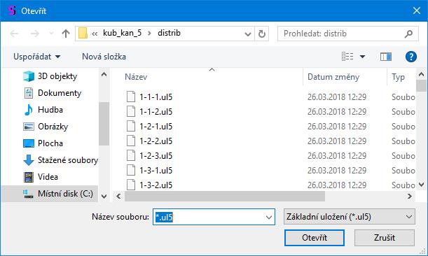 Kapitola 16 Editace souborů uložení, tvorba uživatelských uložení Program pracuje se základní sadou souborů uložení a může být doplněn