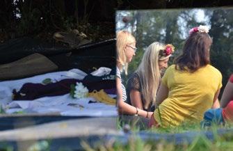 Na akci Vánoční domeček bylo možno zakoupit v dobročinném obchůdku výrobky dětí i dospělých ze SVČ Lužánky.