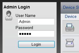 Instalace a nastavení zařízení > Embedded Web Server RX Změna informací o zařízení 1 Zobrazte obrazovku. 1 Spusťte webový prohlížeč.
