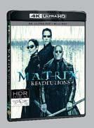 2018 WARR BROS. ENTERTAINMENT INC. MATRIX RELOADED POPRVÉ NA 4K UHD ORIG. NÁZEV: THE MATRIX RELOADED SCI-FI 4K UHD BLU-RAY + BLU-RAY Neo. Morpheus. Trinity.