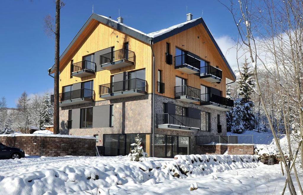 2x 2x 35 m 2 Apartmán 4+2 Mezonetový apartmán pozostáva z dolnej