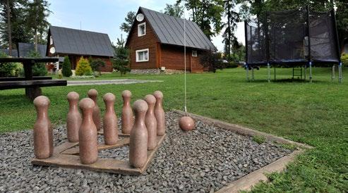 Komplex je svojou polohou a vybavením miestom pre strávenie rodinnej dovolenky s deťmi,