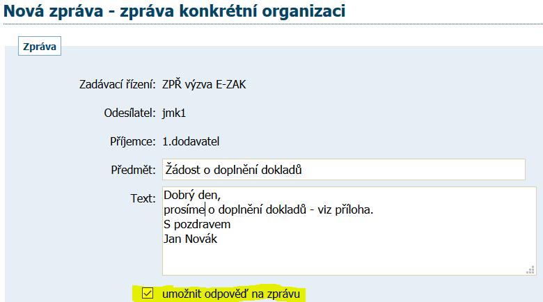 3) Všechny přijaté a odeslané individuální zprávy