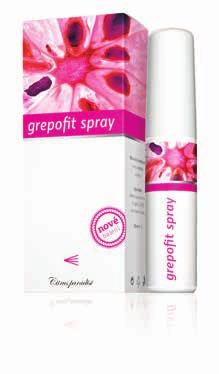 GREPOFIT SPRAY bioinformační přípravek s obsahem extraktu z grapefruitových jadérek, echinacey, česneku setého a propolisu Obsah: 14 ml GREPOFIT NOSOL AQUA bioinformační přípravek obsahující extrakt