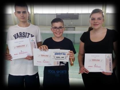 kategorii zvítězil Tadeáš Vacula, druhé místo obsadila Amélie Přechová, třetí místo vybojovala Barbora Burešová.