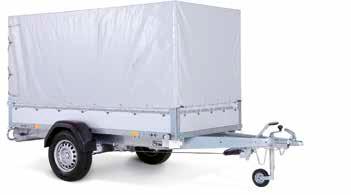 Přívěsné vozíky Nebrzděné přívěsné vozíky řady Profi jsou svojí konstrukcí a použitými materiály určeny pro každodenní použití. Osazeny jsou bezúdržbovou nápravou Knott na 750 kg.