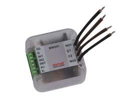 Montáž do instalační krabice, rozměry 49 49 30 mm. Napájení 10..35 V ss / 24 V st, Modbus RTU / RS485 galv. odd.