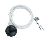 HTF200 Kabelové čidlo teploty, silikonový kabel -35...105 C, rozměry Ø 6 200 mm + kabel silikon do 180 C, 1,5 m. Ocelové pouzdro, IP54. Měřicí prvek Pt1000 RPTF1 Visuté čidlo teploty -30.