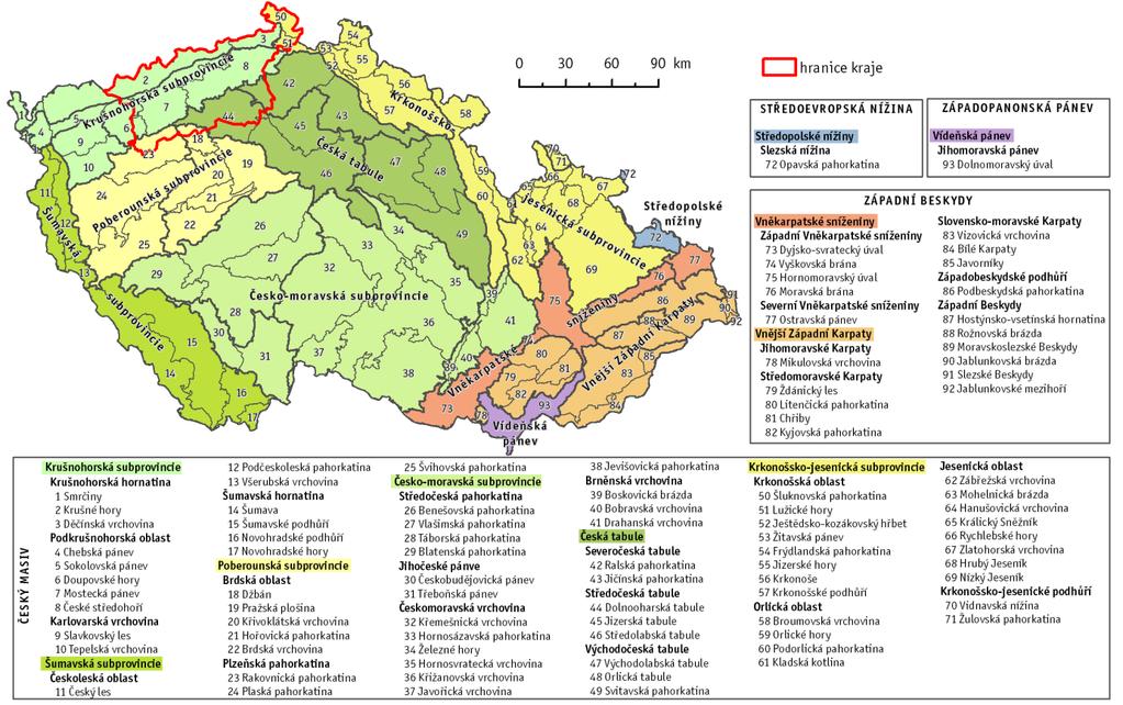 Geomorfologické