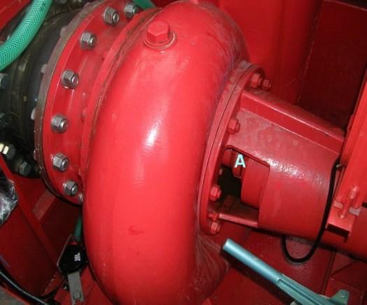 Základní technická data: Obrázek 5.10 Čerpadlová turbína [7] rozsah průtoku dopravní výška max. sací výška dosah čerpání 100 670 l/s 26