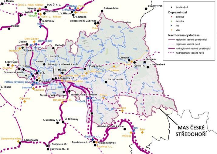 č. 3066 Litoměřice Ploskovice Třebušín Velké Březno Doprovodné služby pro cyklisty: CYKLOBUS Roudnice nad Labem Litoměřice Mukařov Kletečná Štětí Bílý Újezd Doksy Přeprava zavazadel, cyklistů a kol