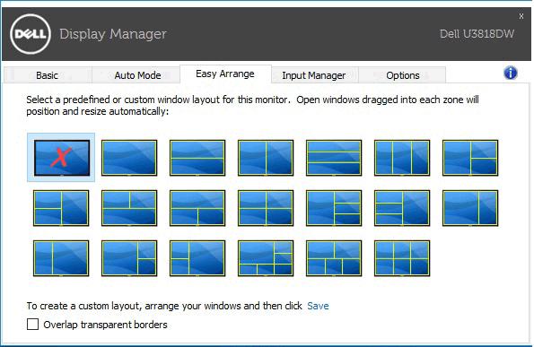 Správa více video vstupů Karta Input Manager (Správce vstupů) poskytuje pohodlné způsoby, jak spravovat více video vstupů připojených v monitoru Dell.