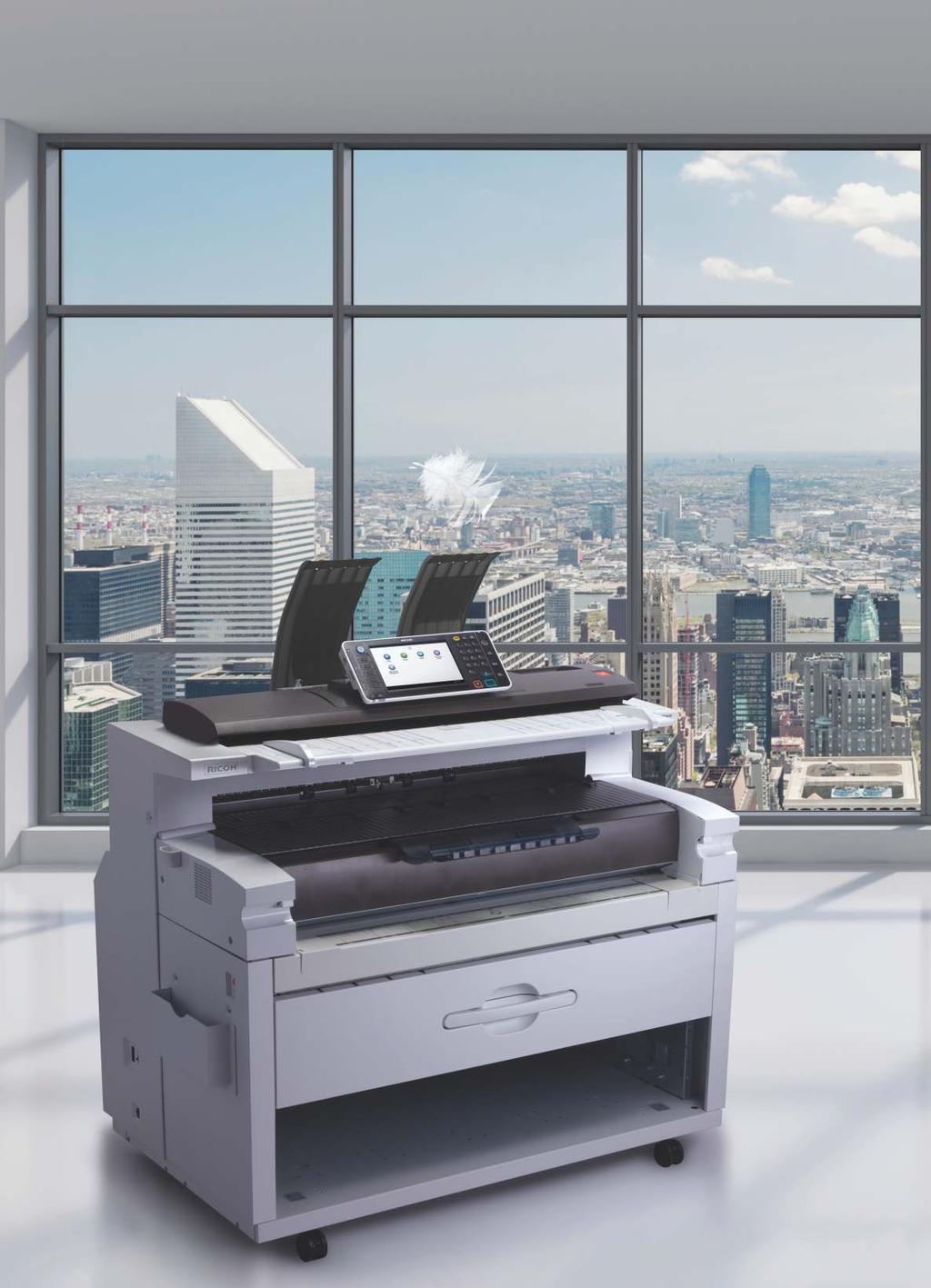 Spolehlivá multifunkční tiskárna pro malé a střední pracovní skupiny. Chcete rychlý výstup s vysokým rozlišením a velmi vysokou spolehlivostí?