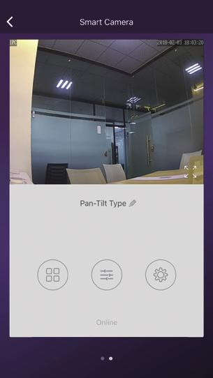Horizontal & Vertical Flip: Flip the screen to view correctly when the Smart Camera was installed upside-down.