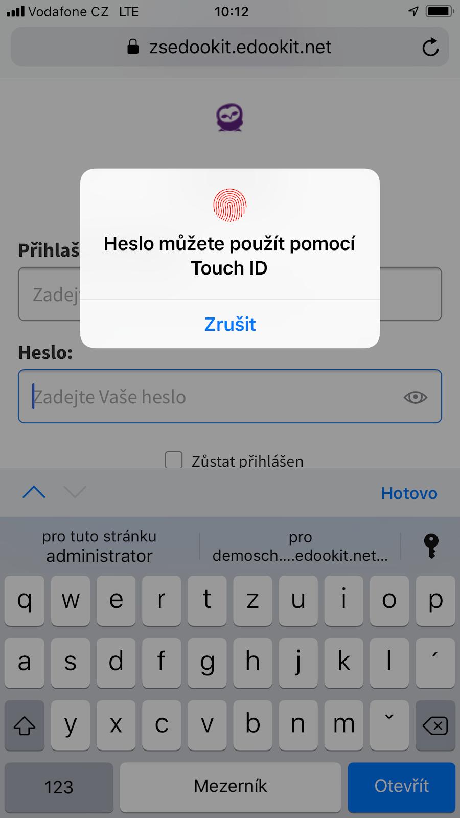 Případně můžete při každém spuštění použít uložená