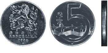 Ražba: v r. 1993 a 1994 Royal Canadian Mint Winnipeg, od r. 1994 i Bižuterie Jablonec, a.s.