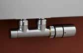 Danfoss ventil VHX DUO je určen pro napojení koupelnových radiátorů s vývodem tzv. na střed radiátorů s roztečí 50 mm.