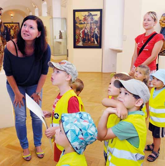 MÍSTODRŽITEL- SKÝ PALÁC V paláci na Moravském náměstí Moravská galerie vystavuje umění od středověku po 19.