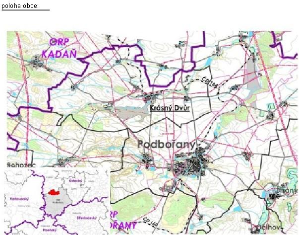 KRÁSNÝ DVŮR Starosta: Zuliko Vychytil adresa úřadu: 439 72, Krásný Dvůr 117 tel.