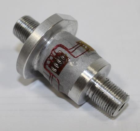 pernament. magnet závaží deformační člen (tenzometr) indentor lineární vedení Obr. 8.2 Pádová hlava Pádová hlava (PH) je složena z několika částí.