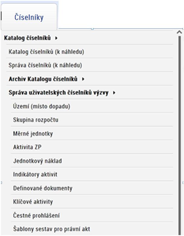 Definované dokumenty MAS používá definované dokumenty jen v případě, kdy potřebuje nadefinovat přílohu, která se bude zobrazovat žadateli v ISKP14+.