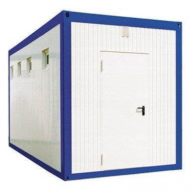 Projekt zařízení staveniště 2 x toaleta 1 x boiler 200 litrů Obr. 4: Šatna SK1 6.5. Skladovací kontejner LK1 Na staveništi budou 4 skladovací kontejnery pro drobný materiál a nářadí.