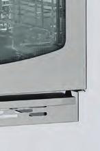 sestavu automatického mytí Vnitřní komora se zaoblenými rohy pro zajištění maximální hygieny a snadné