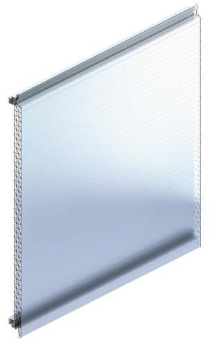 62 říslušenství rosvětlovací panely, světlíky a sunizery Stěnový prosvětlovací panel KS1000 WL Kingspan Wall Lite nabízí velmi dobré osvětlení přirozeným denním světlem při zachování požadovaných