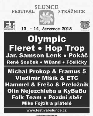 00 BIGBÍTY ARGEMA so - Otrokovice GENERACE so - Lhota u Malenovic HALOGEN so - Jalubí: koupaliště KASANOVA so - Bojkovice PREMIER pá - Želechovice so - Malenovice, 17.