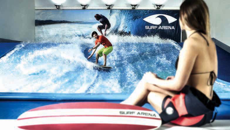32 INZERCE Pondělí 11. června 2018 Surf Arena Praha nabízí nevšední zážitky Léto na vlně zábavy pro všechny! Kdo nevyzkouší, nepochopí!