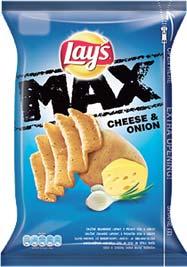 Lay`s MAX chicken wings, sýr a