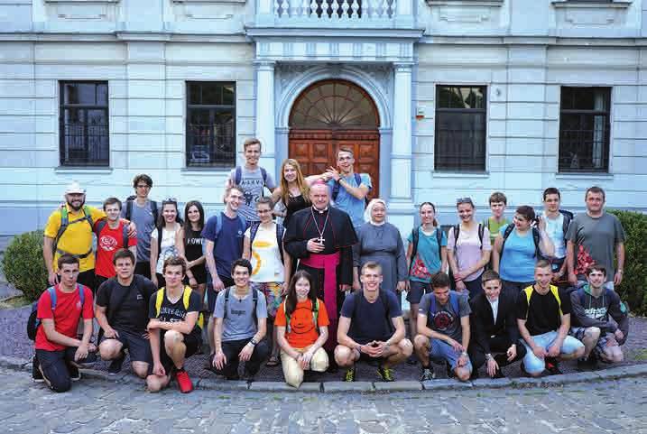 Laskavé a rodinné přivítání pana Janušky, který nám pomáhal organizovat celou návštěvu našeho křesťanského rádia, jen umocňoval radost v dětech i v nás všech.