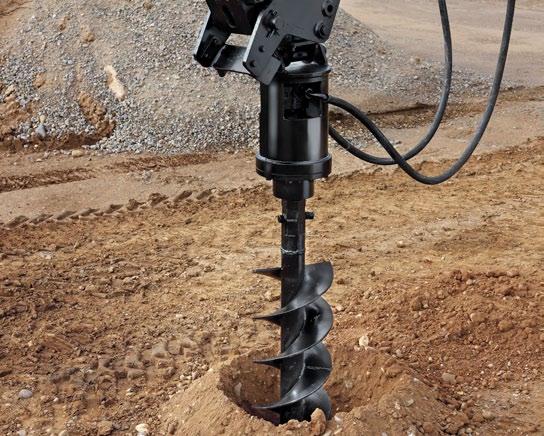 Pracovní nástroje Řešení pro každou práci Nakládací zařízení Nakládací lopaty K dispozici jsou univerzální nakládací lopaty a rovněž hydraulicky ovládaná víceúčelová lopata.