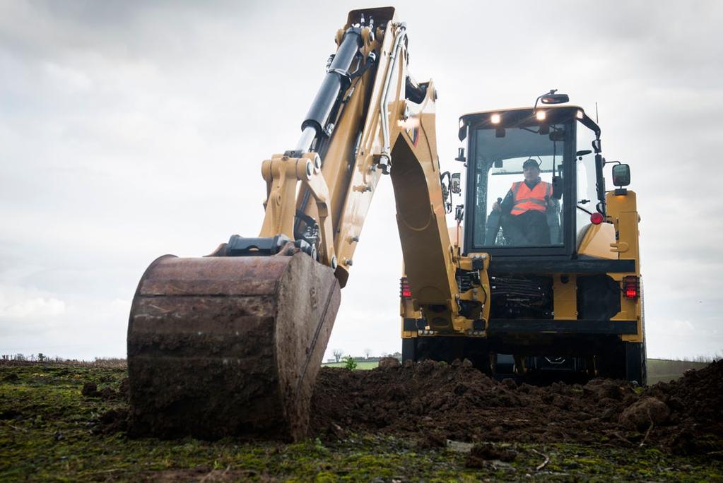 Hydraulický systém Bezkonkurenční výkon Výkonný hydraulický systém s regulací