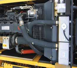 HYDRAULICKÉ KOLOVÉ RÝPADLO BODY ÚDRŽBY Jednoduchá údržba Komatsu navrhlo svůj stroj s ohledem na co nejlepší servisní přístup. Díky tomu nehrozí vynechání běžné údržby čí servisu z nedostatku času.