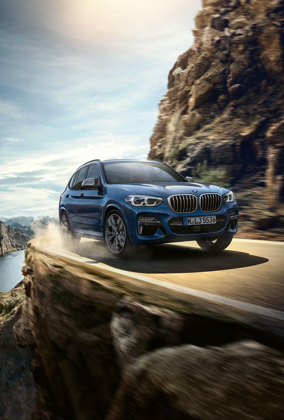 Radost z jízdy BMW X3.