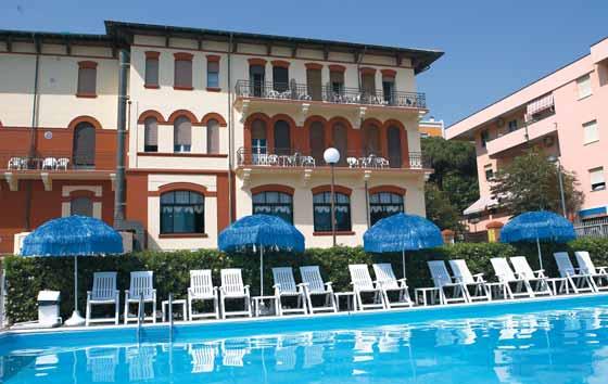 590 polopenze dítě do 3 let na přistýlce pobyt zdarma Hotel RICCHI *** superior náš tip RIMINI 100 m od