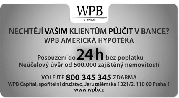 du, u WPB Capital je vše transparentní a přehledné. Na řešení problémů firem experti WPB Capital spolupracují vždy s účetní firmou budoucího klienta.
