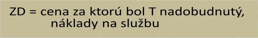 Určenie základu dane v špecifických prípadoch 8 ods.3, 9 ods.3, 22 ods.