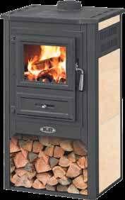 KACHLE 10 kw 8 kw 7 kw 104x49x46 cm 93x49x46 cm 93x48x46 cm 10 118 mm Vývod dymovodu vrchný 82 kg