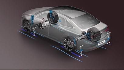 4Control záruka dokonalej kontroly Vďaka unikátnemu systému 4Control v kombinácii so systémom Electronic Damper Control (elektronické riadenie tuhosti tlmičov) je Renault
