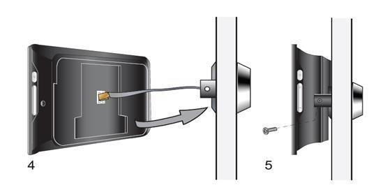 5. Špecifikácia LCD monitor 2,5 "až 3,5" Priemer otvoru vo dverách 14-22 mm Hrúbka dverí 32-60 mm, prípadne 67-105 mm (tento rozmer je potrebné doobjednať, nie je súčasťou balenia) Senzor 1,3 Mpx s