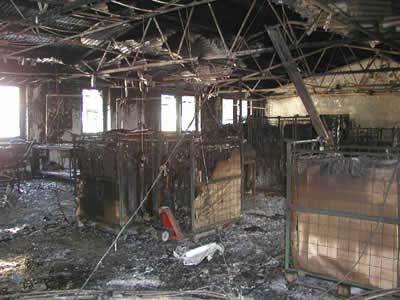 Přehled největších požárů v roce 2003 ve Zlínském kraji z hlediska výše přímé škody územní odbor Zlín Datum: 21.4.