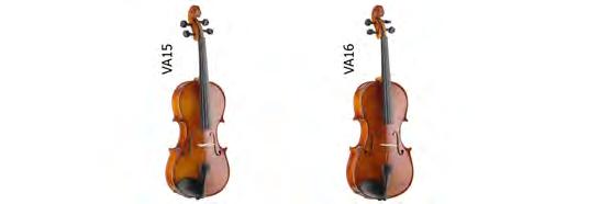Violas Acoustic Solid Maple Viola w/ Softcase Objednací číslo Hmotnost Název Objednací číslo Hmotnost SOLID MAPLE CELLO W/ BAG VA15 25019257 2,8 kg 171,90 4590,00 Kč 15" viola.