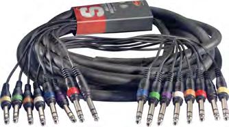SML5/8P8P E 25018250 1,4 kg 21,19 Vícežilový kabel, 8 x jack/8 x jack. Délka 5 m, barva černá. V souladu s RoHS.