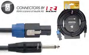 Barva černá. V souladu s RoHS. Speaker Cables SPK-SPK NSP6SP25R 25021337 0,8 kg 23,69 Profesionální reproduktorový kabel Spekon / Jack. Konektory Rean. Délka 6m.