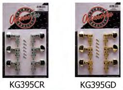 Spare Parts Strap Locks 29,79 799,00 Kč KG395CR Ladící mechanika individuální 3L+3R pro elektrickou / akustickou kytaru, uzavřená typu