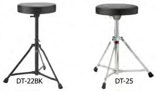 Standard Single-braced Objednací číslo Hmotnost Název Objednací číslo Hmotnost DT-22BK 25014049 2,7 kg 36,39 979,00 Kč Stolička k bicím, pevná výška 56 cm ve 4 polohách, kulatý sedák černý