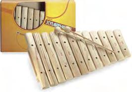 XYLO-J15 RB Xylofon s 15-ti barevnými dřevěnými kameny v barvách duhy.
