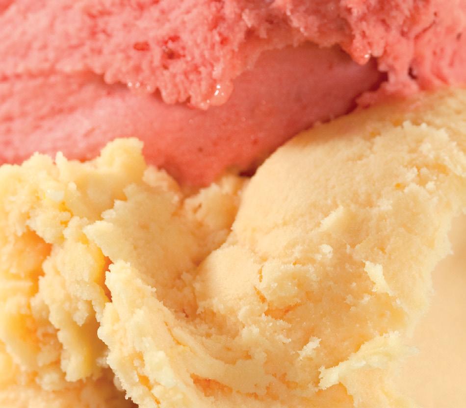 Ovocná cremolada Homogenní krystalizace vody společně s ovocem a cukrem pro výrobu ovocného krému Chladí i mrazi Gelato Garnish Hot-Cold-Dynamic systém reguluje chladící plyn v
